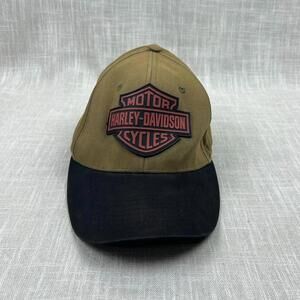 Harley Davidson Genuine Motorclothes Cap Olive Black Size Small